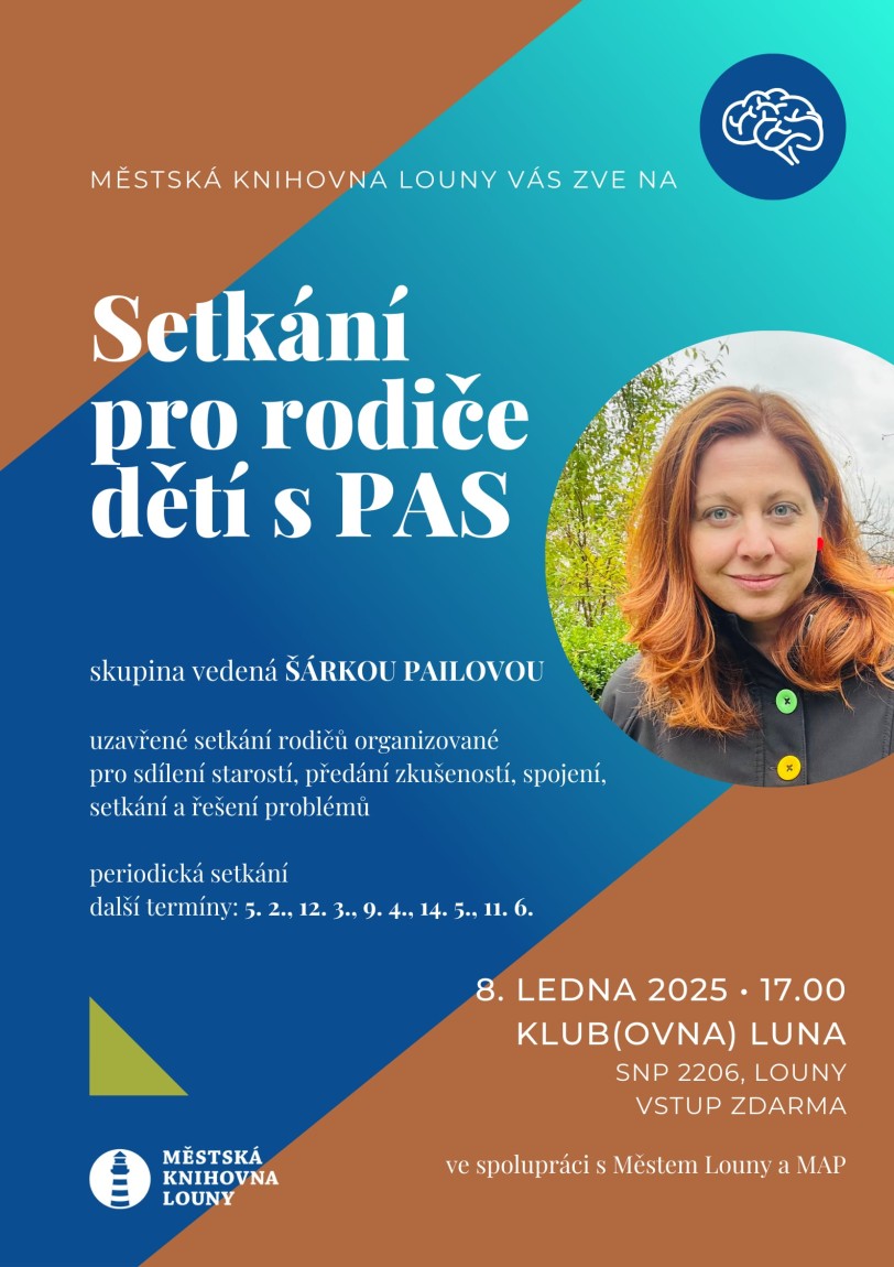 Workshop na podporu rodičovských kompetencí, které povedenou k rozvoji potenciálu každého dítěte, žáka i se zaměřením na žáky se sociálním a jiným znevýhodněním - Setkání pro rodiče dětí s PAS